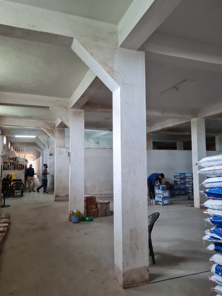 Warehouse interior used for inventory holding and distribution from Ranchi